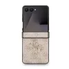 Guess PU 4G Metal Logo tok Samsung Galaxy Z Flip 7 készülékhez rózsaszín