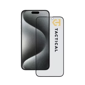  Tactical Glass Shield Privacy Stealth 5D Apple iPhone 15 Pro Max készülékhez fekete