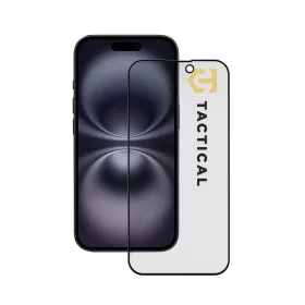   Tactical Glass Shield Privacy Stealth 5D üvegfólia Apple iPhone 15/16 készülékhez fekete