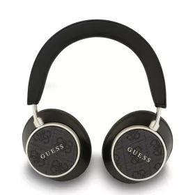   Guess PU Leather 4G Classic Logo ENC vezeték nélküli fülhallgató fekete
