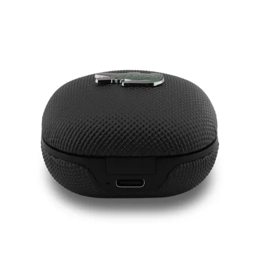 Lacoste Iconic Petit Pique TWS Wireless fülhallgatók fekete