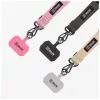 OBAL:ME NeckTag Ribbon Rope mobiltelefonhoz fekete