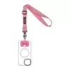 OBAL:ME NeckTag Ribbon Rope mobiltelefonhoz rózsaszín