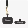 OBAL:ME NeckTag Allure Rope mobiltelefonhoz fekete