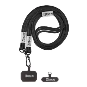 OBAL:ME NeckTag Trio Rope mobiltelefonhoz fekete