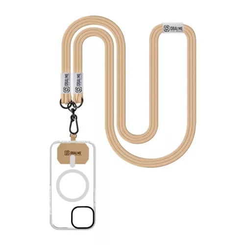 OBAL:ME NeckTag Trio Rope mobiltelefon nyakpánt khaki