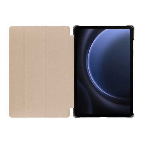 Tactical Book Tri Fold tok Samsung Galaxy Tab S9 FE/S10 FE/S10 Lite készülékhez fekete