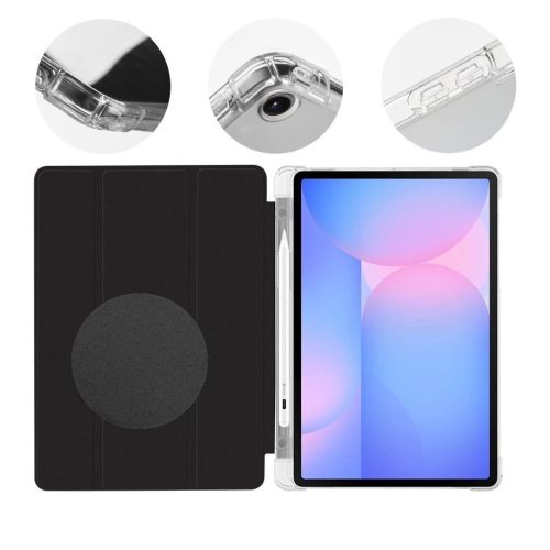 OBAL:ME MistyTab tok Samsung Galaxy Tab S10 Lite/S9/S9 FE/S10 FE készülékhez fekete