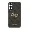 Guess PU 4G Metal Logo tok Samsung Galaxy S25 FE készülékhez szürke