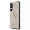 Guess PU 4G Metal Logo tok Samsung Galaxy S25 FE készülékhez rózsaszín