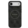 Guess PU Leather 4G Colored Ring MagSafe tok iPhone Air készülékhez fekete