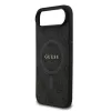Guess PU Leather 4G Colored Ring MagSafe tok iPhone Air készülékhez fekete