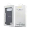 Guess PU Leather 4G Colored Ring MagSafe tok iPhone Air készülékhez fekete