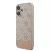 Guess PU 4G Stripe tok iPhone 17 készülékhez rózsaszín