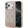 Guess PU 4G Stripe tok iPhone 17 Pro készülékhez rózsaszín