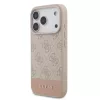 Guess PU 4G Stripe tok iPhone 17 Pro készülékhez rózsaszín