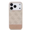Guess PU 4G Stripe tok iPhone 17 Pro készülékhez rózsaszín