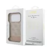 Guess PU 4G Stripe tok iPhone 17 Pro készülékhez rózsaszín