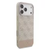 Guess PU 4G Stripe tok iPhone 17 Pro Max készülékhez rózsaszín