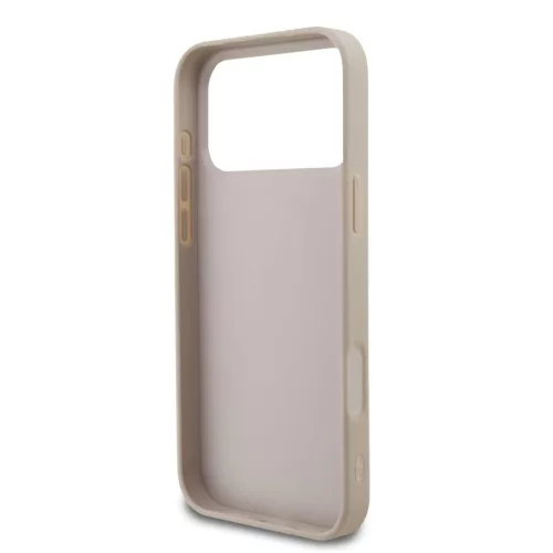 Guess PU 4G Stripe tok iPhone 17 Pro Max készülékhez rózsaszín