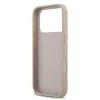 Guess PU Leather 4G Colored Ring MagSafe tok iPhone 17 Pro készülékhez rózsaszín