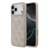 Guess PU Leather 4G Colored Ring MagSafe tok iPhone 17 Pro Max készülékhez rózsaszín