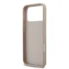 Guess PU Leather 4G Colored Ring MagSafe tok iPhone 17 Pro Max készülékhez rózsaszín