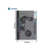 SUNSHINE SS-U300 UV Fiber üvegfólia okostelefonokhoz, 25 db csomag