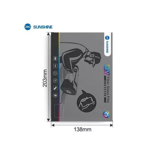 SUNSHINE SS-U300 UV Fiber üvegfólia okostelefonokhoz, 25 db csomag
