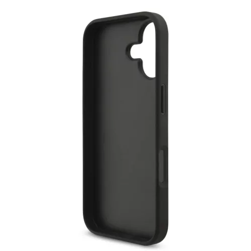Guess PU 4G Metal Logo tok iPhone 17 készülékhez szürke