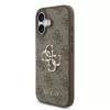 Guess PU 4G Metal Logo tok iPhone 17 készülékhez barna