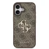 Guess PU 4G Metal Logo tok iPhone 17 készülékhez barna