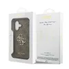 Guess PU 4G Metal Logo tok iPhone 17 készülékhez barna