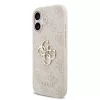 Guess PU 4G Metal Logo tok iPhone 17 készülékhez rózsaszín