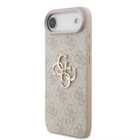   Guess PU 4G Metal Logo tok iPhone Air készülékhez rózsaszín