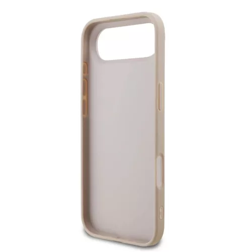 Guess PU 4G Metal Logo tok iPhone Air készülékhez rózsaszín