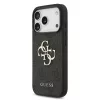 Guess PU 4G Metal Logo tok iPhone 17 Pro készülékhez szürke
