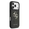 Guess PU 4G Metal Logo tok iPhone 17 Pro készülékhez szürke