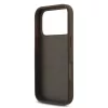 Guess PU 4G Metal Logo tok iPhone 17 Pro készülékhez barna