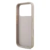 Guess PU 4G Metal Logo tok iPhone 17 Pro készülékhez rózsaszín