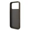 Guess PU 4G Metal Logo Strap tok iPhone 17 Pro Max készülékhez barna