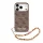 Guess PU 4G MagSafe Strap Limited Edition of 299 tok iPhone 17 Pro készülékhez barna