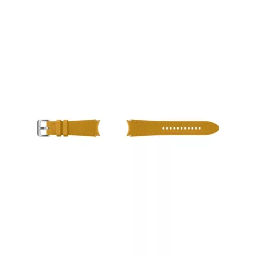 ET-SHR89LYE Samsung Galaxy Watch 4 46mm készülékhez bőrszíj M/L barna (Damage Package)
