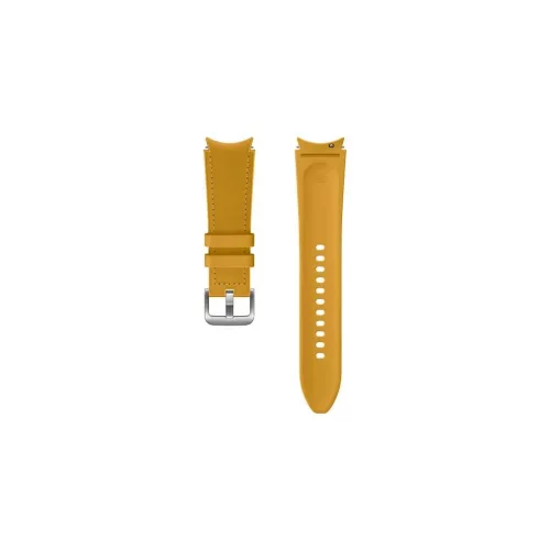 ET-SHR89LYE Samsung Galaxy Watch 4 46mm készülékhez bőrszíj M/L barna (Damage Package)