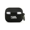 Karl Lagerfeld 3D Logo NFT Karl Head szilikon tok AirPods Pro 3 készülékhez fekete