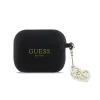 Guess 4G Charm szilikon tok AirPods Pro 3 készülékhez fekete