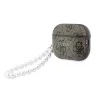 Guess PU 4G Classic Logo Pearl Strap tok AirPods Pro 3 készülékhez barna