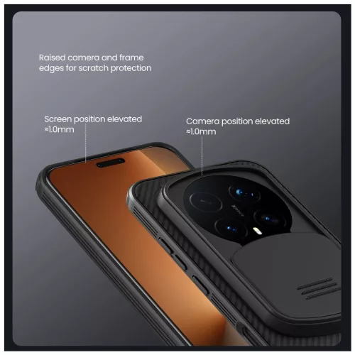 Nillkin CamShield PRO kemény tok Honor Magic 8 Pro készülékhez fekete