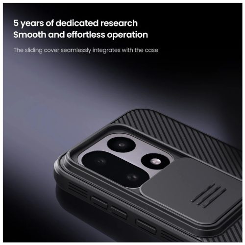 Nillkin CamShield PRO kemény tok OnePlus 15 készülékhez fekete