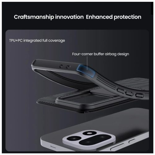 Nillkin CamShield PRO kemény tok OnePlus 15 készülékhez fekete
